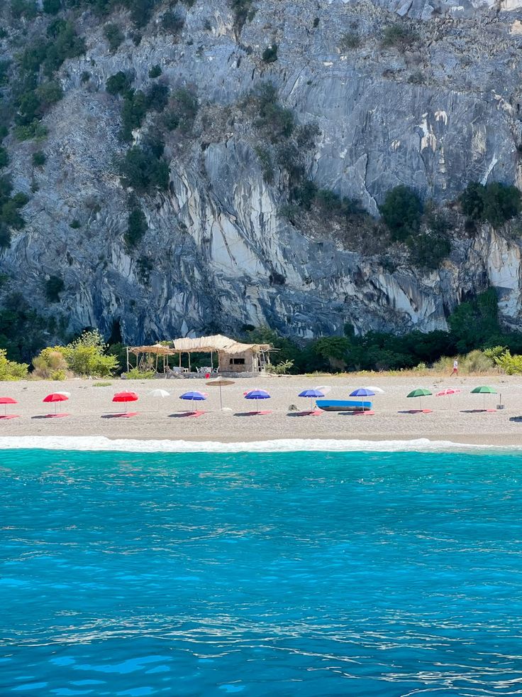 Beach in Saranda, Albania